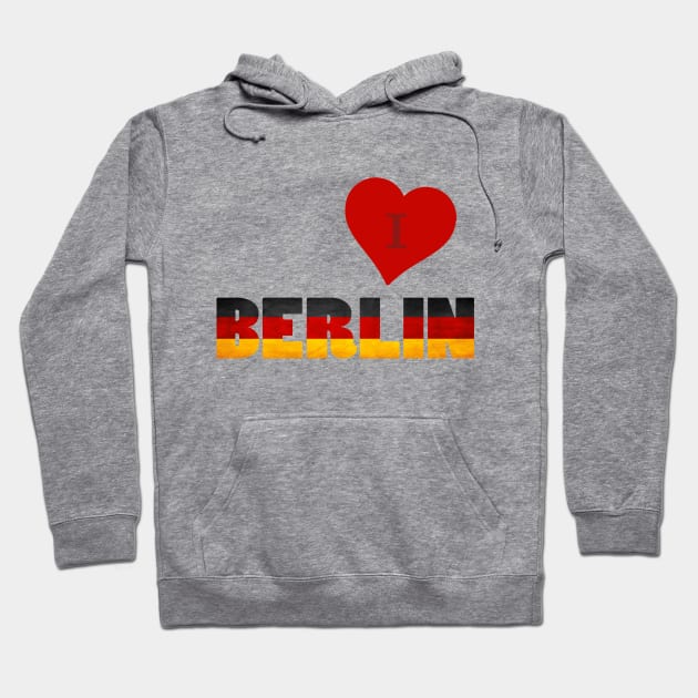 berlin love Hoodie by hottehue